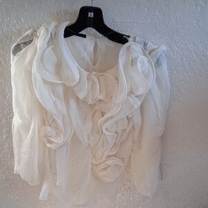 Chic Cream Women's Blouse